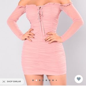 Fashion Nova Maura mesh dress